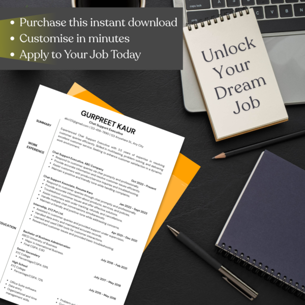 ATS Friendly Clean Resume Template - Image 5